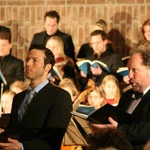 Marco Vasalli und Ansver Sobczick bei der Johannespassion im März 2010